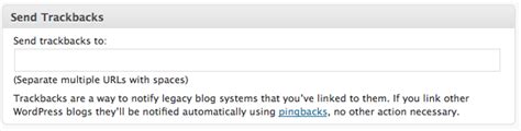 news trackback address|Trackbacks and Pingbacks – Documentation – WordPress.org.